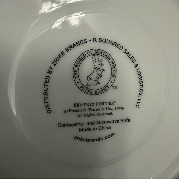 Beatrix Potter Peter Rabbit Floral Teacup and Saucer - Picture 5 of 11